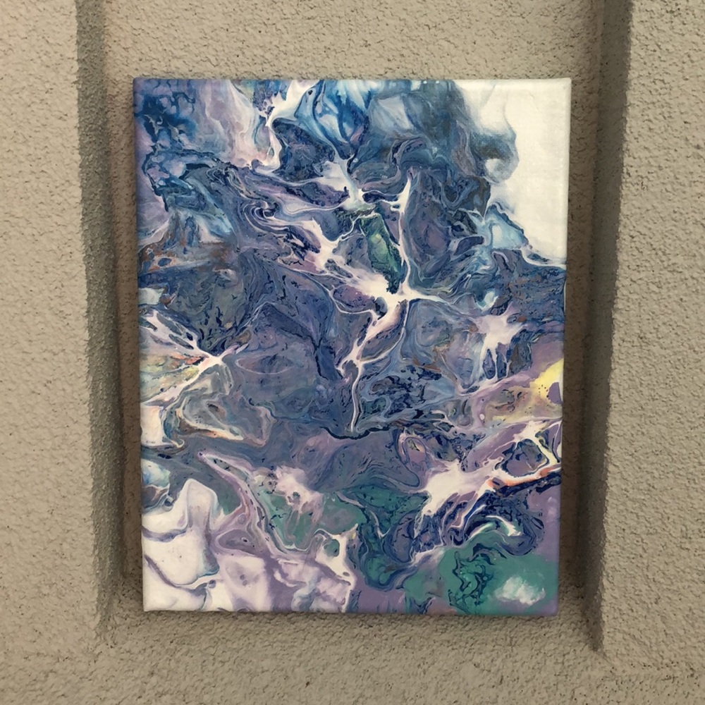 One of the kind Acrylic Painting - Ocean Breeze - Picture 1 of 5